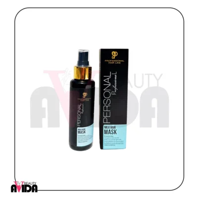 ماسک شیر مو پرسونال با ترکیب پروتئین شیر، روغن آرگان و شی باتر، بدون نیاز به آبکشی، موها را تغذیه، ترمیم و آبرسانی می‌کند. خرید از آویدا بیوتی.
