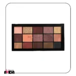 پالت سایه رولوشن مدل Velvet Rose با ترکیب رنگهای مات و براق، ماندگاری بالا و ترکیبپذیری آسان، مناسب هر سبک آرایش چشم است.