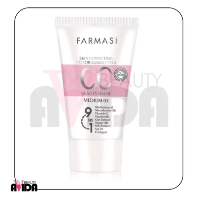 سی سی کرم فارماسی Medium 03 با پوشش طبیعی و آبرسانی پوست، محافظت از آن در برابر آفتاب و ایجاد پوستی نرم و درخشان مناسب است.