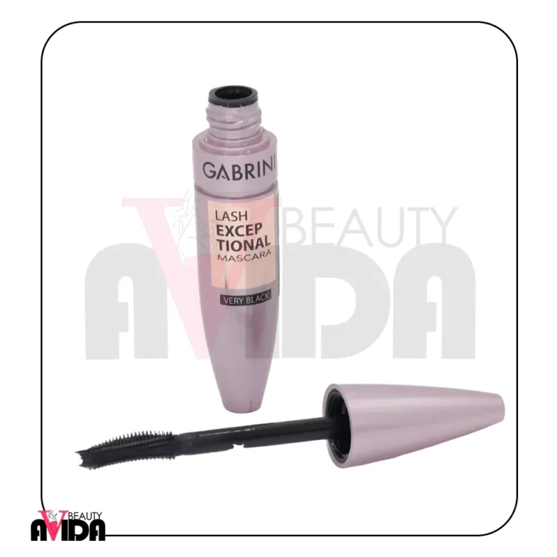 ریمل حجم‌دهنده گابرینی Lash Exceptional با برس سیلیکونی و رنگدانه‌های مشکی، مژه‌ها را حجیم و بلند می‌کند. این محصول را میتوانید. آویدا بیوتی.