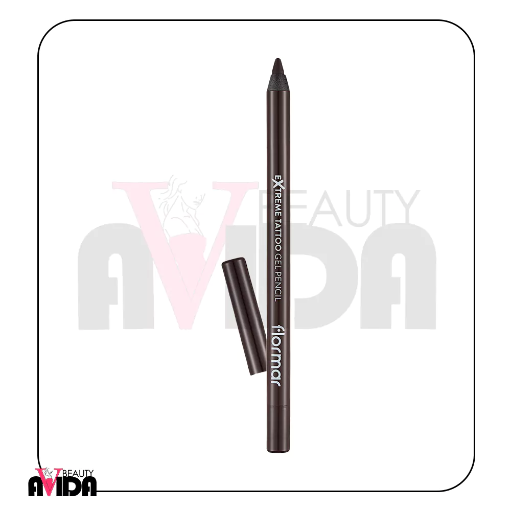 مداد چشم ژلی اکستریم تتو فلورمار شماره 02 با رنگ Walnut | آویدا بیوتی