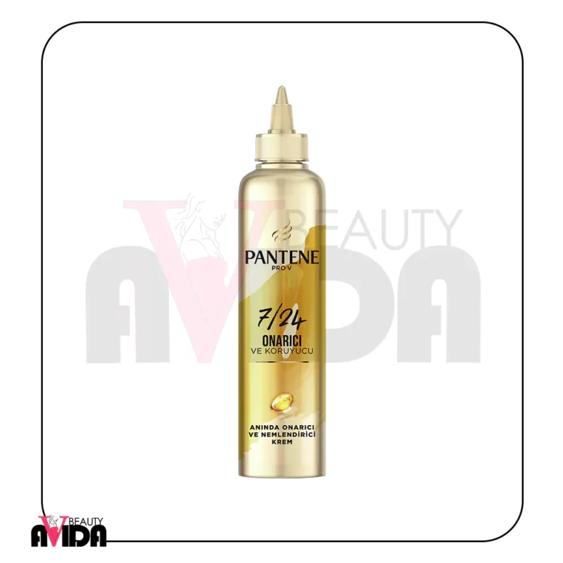 کرم مو آبرسان پنتن سری Pro-V، مناسب برای انواع مو، با فرمولاسیون پیشرفته، به تقویت، آبرسانی و نرمی موها کمک می‌کند و از خشکی و وزی جلوگیری می‌نماید.​