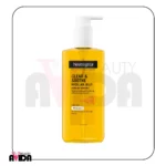میسلار ژل شستشوی صورت نوتروژینا مدل Clear & Soothe با فرمولاسیون ملایم و عصاره زردچوبه، مناسب برای پوست‌های چرب و مستعد جوش است.