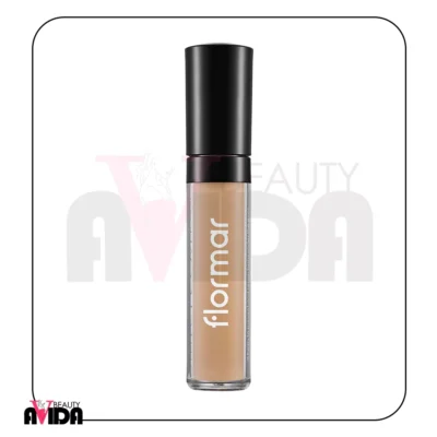 کانسیلر مایع فلورمار مدل Perfect Coverage شماره 20 با بافتی سبک و کرمی، پوششی طبیعی برای تیرگی‌ها و خطوط ریز اطراف چشم فراهم می‌کند و با ترکیبات مرطوب‌کننده، از پیری زودرس پوست جلوگیری می‌کند.