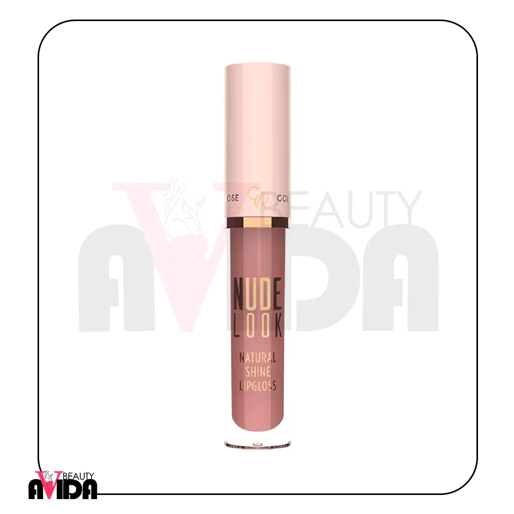 رژ لب مایع گلدن رز مدل NUDE LOOK شماره 03 رنگ Coral Nude، یک برق لب با بافت سبک و براق است که لب‌ها را نرم و مرطوب کرده و جلوه‌ای طبیعی و درخشان به آن‌ها می‌بخشد.
