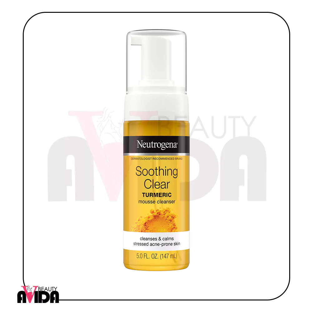 فوم شستشوی صورت نوتروژینا مدل Soothing Clear با عصاره زردچوبه، پاک‌کننده‌ای ملایم و مؤثر برای پوست‌های چرب و مستعد آکنه است. این محصول با خواص ضدالتهابی و آنتی‌اکسیدانی، به تسکین التهابات پوستی کمک کرده و از ایجاد جوش جلوگیری می‌کند.