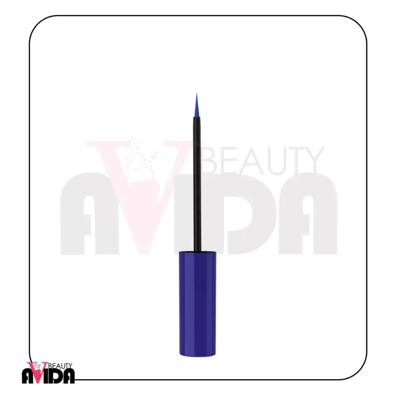 خط چشم رنگی گلدن رز Flash Liner Royal Blue شماره 104 با رنگ آبی سلطنتی، خطوطی دقیق و مات بر روی پلک ایجاد می‌کند که در طول روز بدون محو شدن باقی می‌ماند.